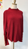 Tribal Red Sweater, L