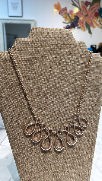 Liz Claiborne Rose Gold Necklace