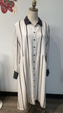 Who What Wear Black/White Dress, XXL