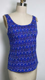 L.L. Bean Blue Swim Top, 10