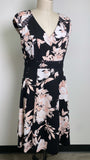 Karl Lagerfeld Black/Pink Dress, 10