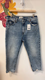 Abercrombie & Fitch Mom High Rise 24" Inseam Jeans, 12 Short