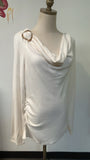 New Anthropologie White Sweater, XL