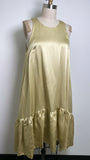 New Friends Fashion Gold 100% Organic Linen Dress, L