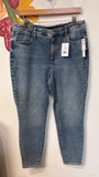 New Talbots 28" Inseam Jeans, 14