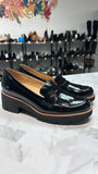 Naturalizer Darcy Black Patent Leather Loafers, 8 Wide