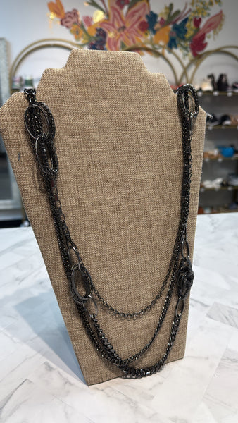 Premier Designs Black Necklace