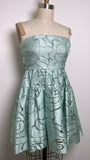 Hello Molly Strapless Green Dress, 4