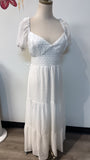 Lulus White Dress, S