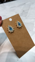 Worthington Gold/Blue Earrings