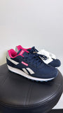 New Reebok Blue/Pink Rewind Run Shoes, 6.5