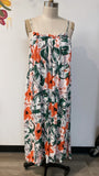 Lush Print Dress, L