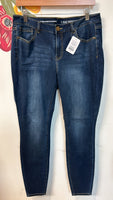 New Lane Bryant Low Rise Skinny Jeans, 14