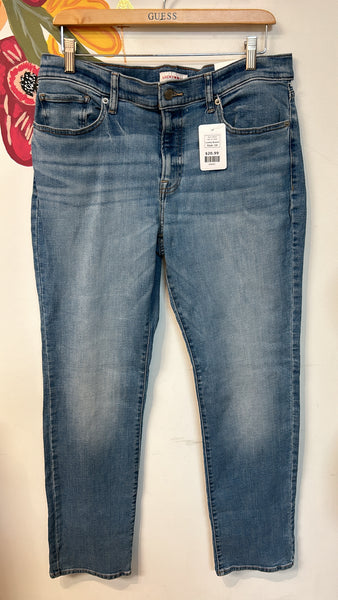 New Lucky Brand Sweet Mid Rise Straight Jeans, 14