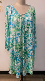 New Ruby Rd Blue/Green Dress, 2X