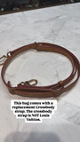 Louis Vuitton Alma Handbag, 12"x9.5"