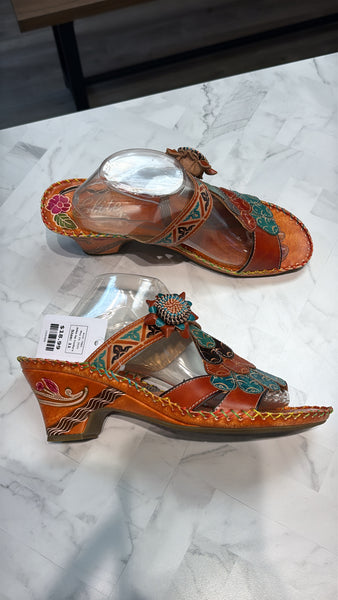 Elite by Corky's Leather Sandals, 11