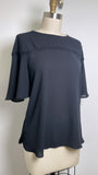 Loft Black Top, M