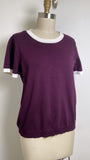 Calvin Klein Purple Sweater, L