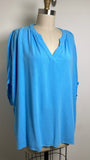 Jodifl Blue Oversized Top, L