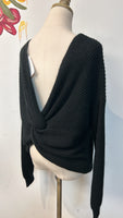 Harper Heritage Black Sweater, S