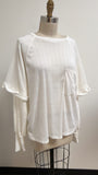 SugarFox White Top, L