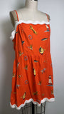 New Celandine Red Anthropologie Mini Dress, XL