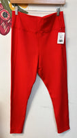 New Stoic Red 7/8 Everyday Athletic Leggings, L