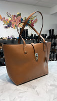 Michael Kors Brown Karson Carryall Tote, 18"x11"