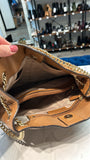 Michael Kors Brown with Gold Chain Shoulder Bag, 11"x9"