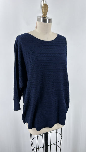 New Market & Spruce Navy Sweater, L