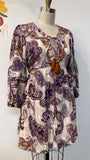 New Band of the Free Purple Dress, S