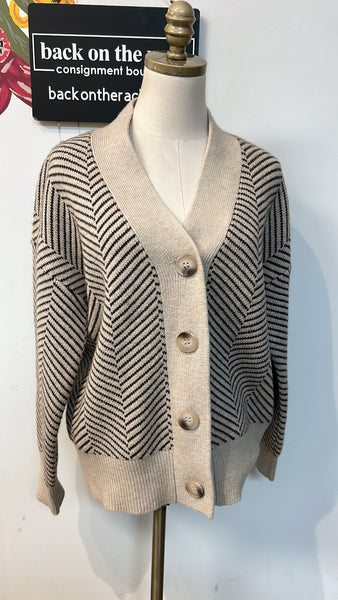 Oak + Fort Brown Cardigan, XS