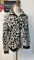 Chico's Animal Print Zenergy Jacket, M