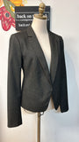 Loft Black Blazer Jacket, M