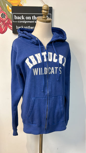 Campus Heritage UofK Kentucky Zip Front Hoodie Jacket, L