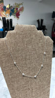 New Nine West Silver Necklace