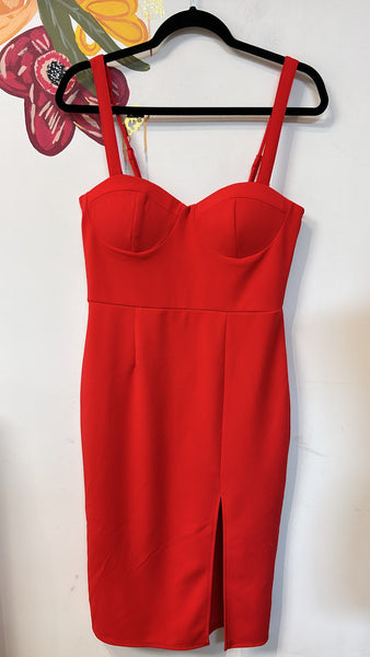 Trixxi Red Dress, L