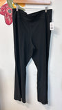 Old Navy Black High Rise Super Flare Powersoft Athletic Pants, XL