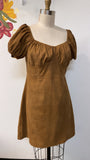 Lena Brown Dress, L