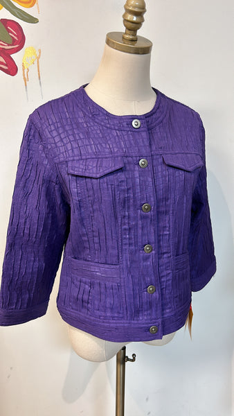 New Ruby Rd Purple Jacket, 12 Petite