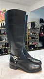 Michael Kors Black Leather Boots, 9