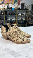 Dolce Vita Animal Print Calf Hair Ankle Boots, 9.5