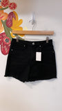 RFM Black Denim Shorts, M