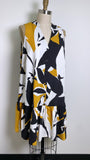 Nine West Black/Yellow Dress, OX (XL)