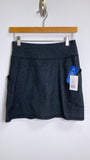 New MTA Black Skort Skirt, S