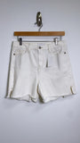 Judy Blue Ivory Denim Shorts, 29 (8)