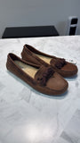 Ugg Brown Leather Loafers, 7