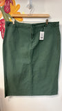 Old Navy Green High Rise Skirt, 18