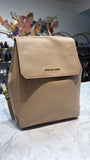 Michael Kors Tan Backpack, 12"x11"